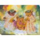 Bead Embroidery Kit on Art Canvas "Bears-angels"