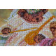 Bead Embroidery Kit on Art Canvas "Bears-angels"