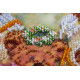 Bead Embroidery Kit on Art Canvas "Bears-angels"