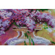 Bead Embroidery Kit on Art Canvas "Lilac still life"