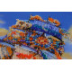 Bead Embroidery Kit on Art Canvas "Under full sail"