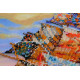 Bead Embroidery Kit on Art Canvas "Under full sail"