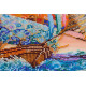 Bead Embroidery Kit on Art Canvas "Under full sail"