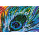 Bead Embroidery Kit on Art Canvas "Gift magician"