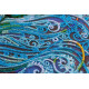Bead Embroidery Kit on Art Canvas "Gift magician"