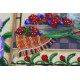 Bead Embroidery Kit on Art Canvas "Spring treasures"