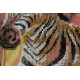 Bead Embroidery Kit on Art Canvas "Zebras"
