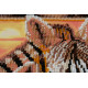Bead Embroidery Kit on Art Canvas "Zebras"