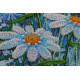 Bead Embroidery Kit on Art Canvas "Chamomile etude (Part 1)"