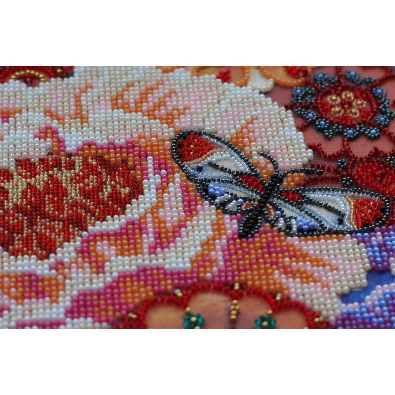 Bead Embroidery Kit on Art Canvas "Color magic"