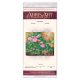 Bead Embroidery Kit on Art Canvas "Lotuses"