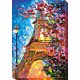 Bead Embroidery Kit on Art Canvas "In the colors of autumn"