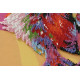 Bead Embroidery Kit on Art Canvas "Raccoons"
