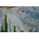 Bead Embroidery Kit on Art Canvas "Herons"