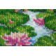 Bead Embroidery Kit on Art Canvas "Herons"