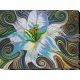 Bead Embroidery Kit on Art Canvas "Princess of the flora"