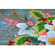 Bead Embroidery Kit on Art Canvas "Christmas bouquet"