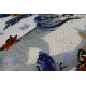 Bead Embroidery Kit on Art Canvas "Unicorn"