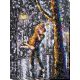 Bead Embroidery Kit on Art Canvas "Welcome moment"