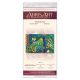 Bead Embroidery Kit on Art Canvas "Motley fan"