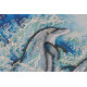 Bead Embroidery Kit on Art Canvas "Ploughing"