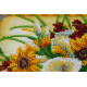 Bead Embroidery Kit on Art Canvas "Heat of summer"