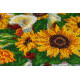Bead Embroidery Kit on Art Canvas "Heat of summer"