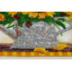 Bead Embroidery Kit on Art Canvas "Heat of summer"
