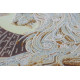 Bead Embroidery Kit on Art Canvas "Aslan"