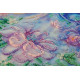 Bead Embroidery Kit on Art Canvas "Air step"