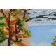 Bead Embroidery Kit on Art Canvas "Caravan of seasons"