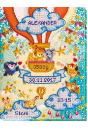 Bead Embroidery Kit on Art Canvas "Metrics"