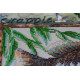 Bead Embroidery Kit on Art Canvas "Successful fishing"