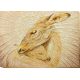 Bead Embroidery Kit on Art Canvas "Mother’s Tenderness"