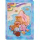 Bead Embroidery Kit on Art Canvas "Azure coast"