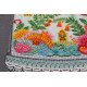 Bead Embroidery Kit on Art Canvas "Forever summer"
