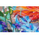 Bead Embroidery Kit on Art Canvas "Vivid"