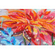 Bead Embroidery Kit on Art Canvas "Vivid"