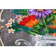 Bead Embroidery Kit on Art Canvas "Welcome"