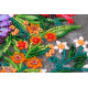 Bead Embroidery Kit on Art Canvas "Welcome"