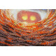 Bead Embroidery Kit on Art Canvas "Nest"
