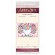 Bead Embroidery Kit on Art Canvas "Wedding certificate"