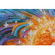 Bead Embroidery Kit on Art Canvas "Magic shine"
