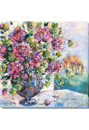 Bead Embroidery Kit on Art Canvas "Brightening"