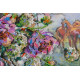 Bead Embroidery Kit on Art Canvas "Brightening"