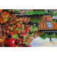 Bead Embroidery Kit on Art Canvas "seasons"