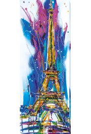 Bead Embroidery Kit on Art Canvas "Eiffel Tower"