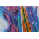 Bead Embroidery Kit on Art Canvas "Eiffel Tower"