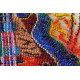 Bead Embroidery Kit on Art Canvas "Guitar sounds"