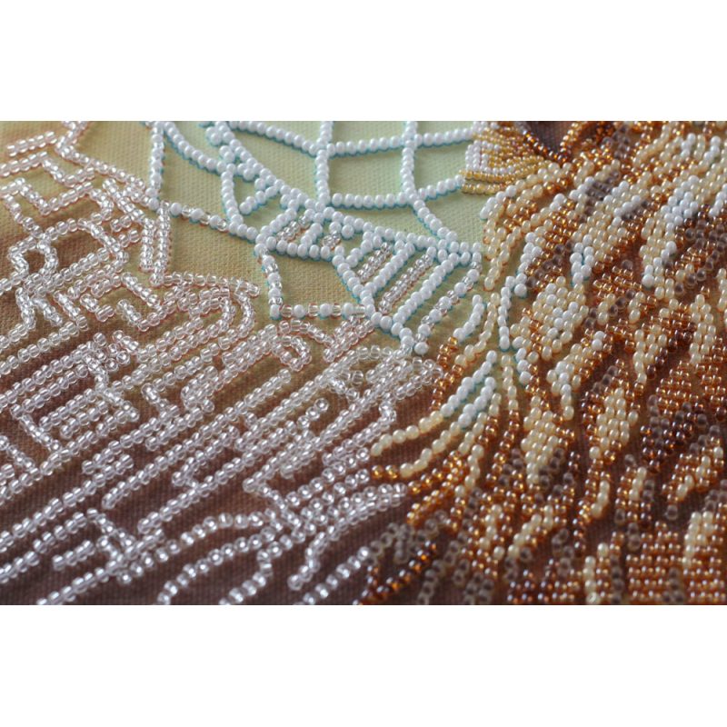 Bead Embroidery Kit on Art Canvas "Totem"